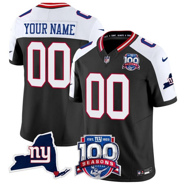 Custom New York Giants Vapor F.U.S.E. Limited Jersey